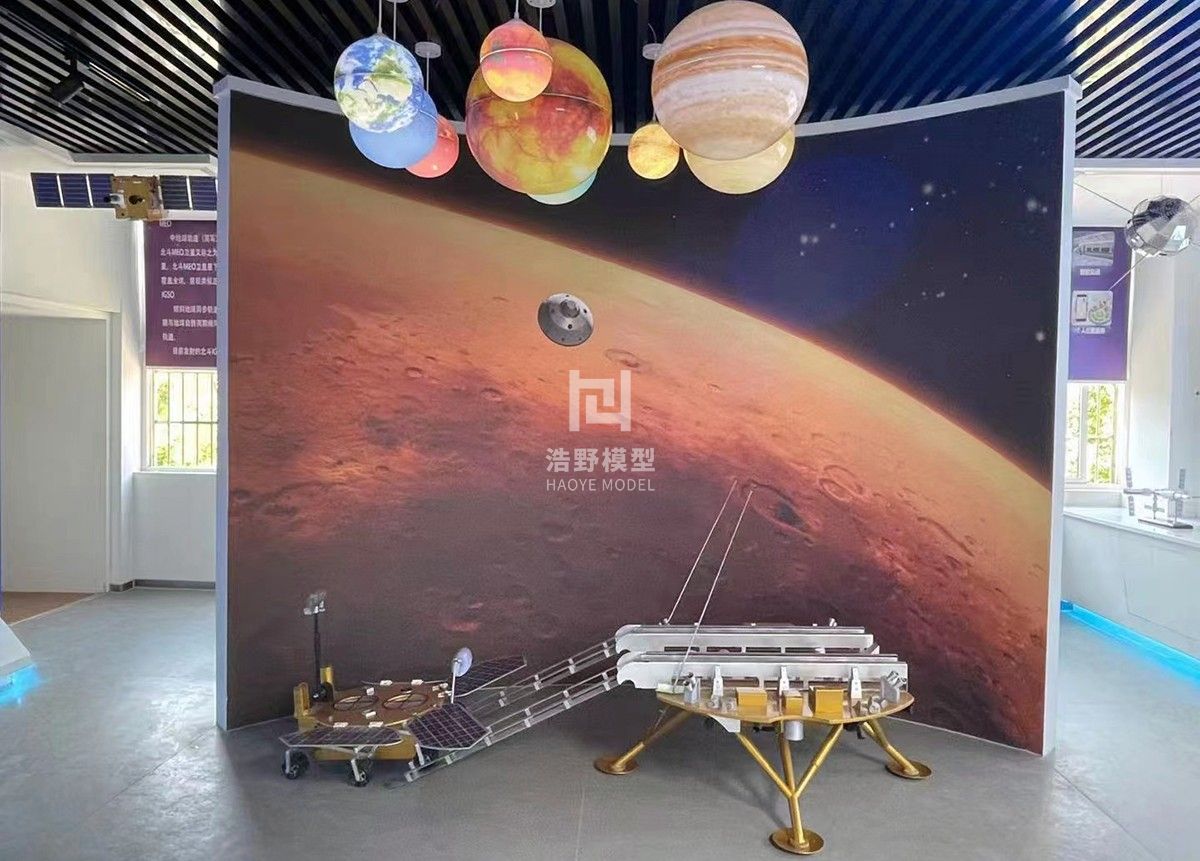 祝融號(hào)登月模擬場景模型